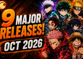 Crunchyroll Unveils 9 Significant Anime Releases in October 2026 Update